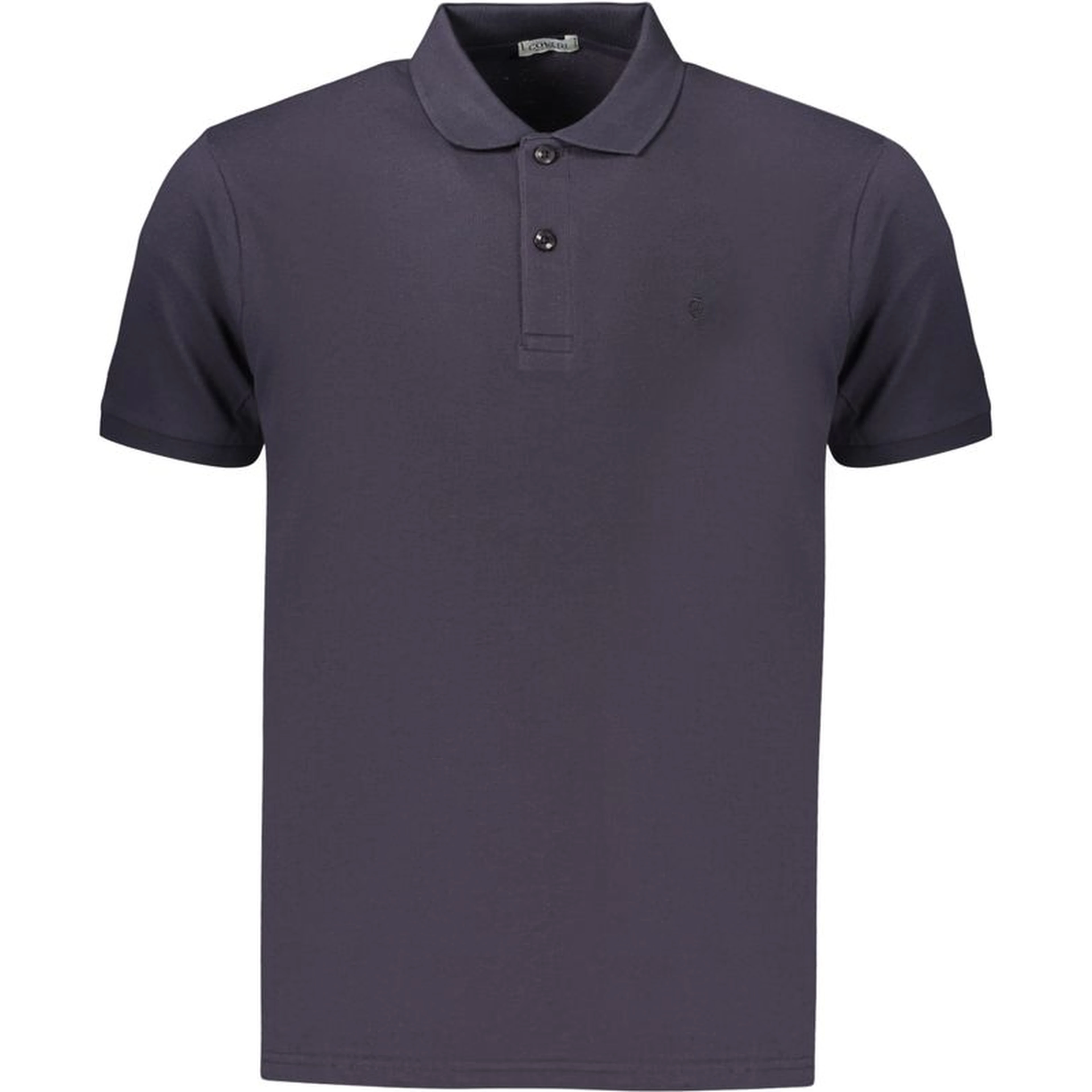 Blue Cotton Men's Polo
