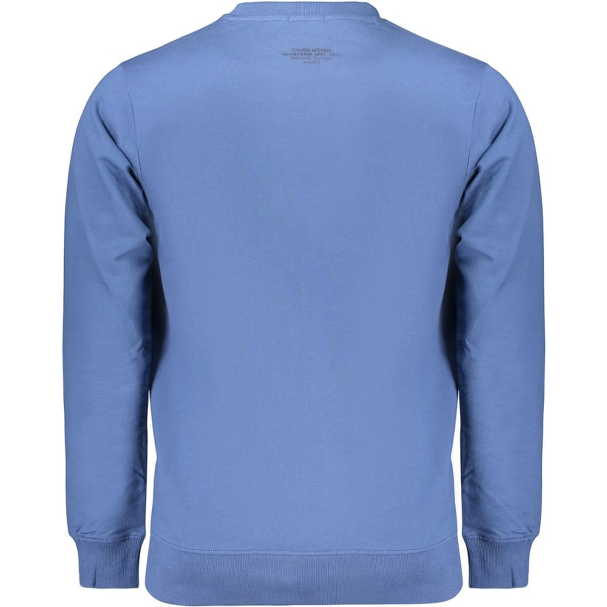 Blue Cotton Men's Sweatshirt