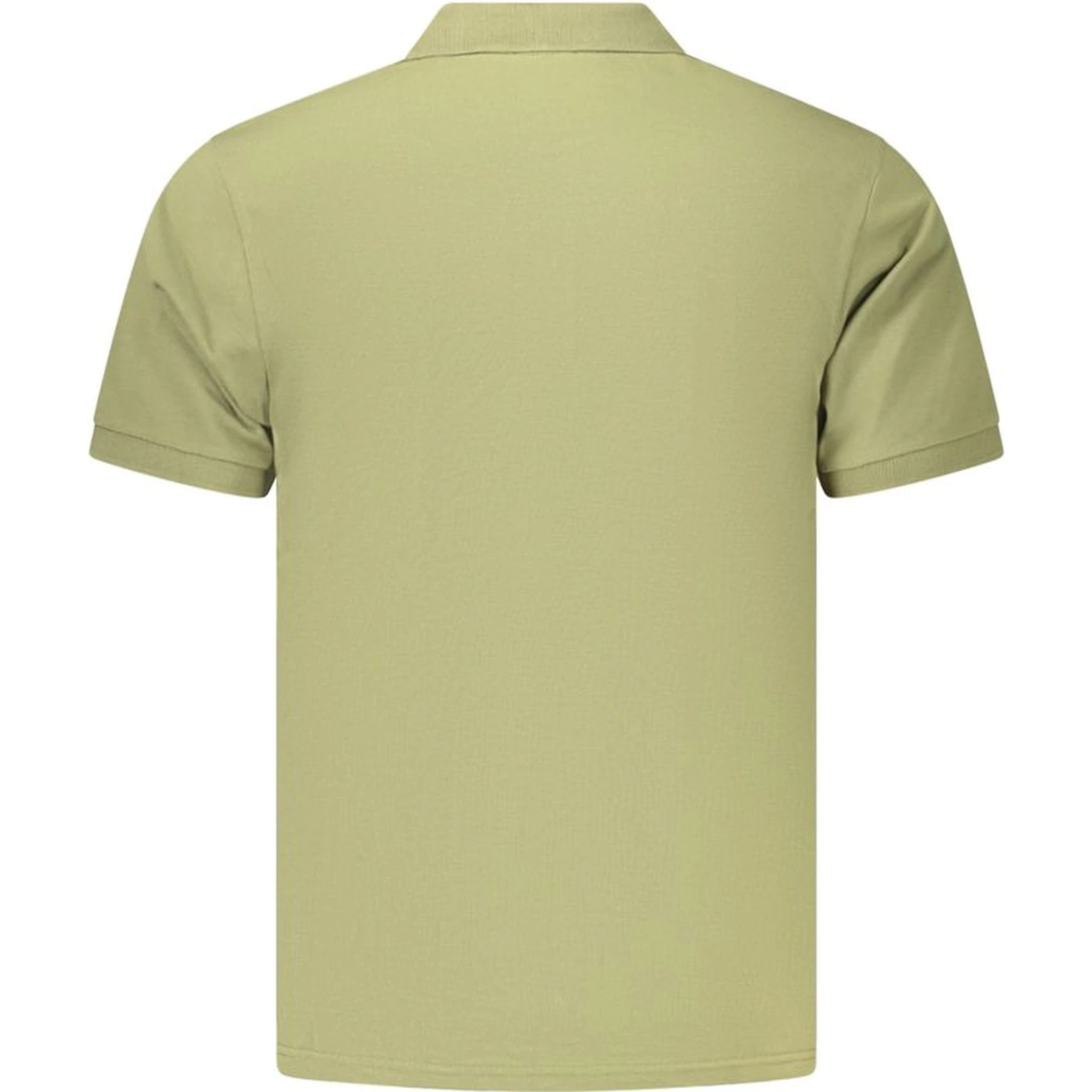 Green Cotton Men's Polo