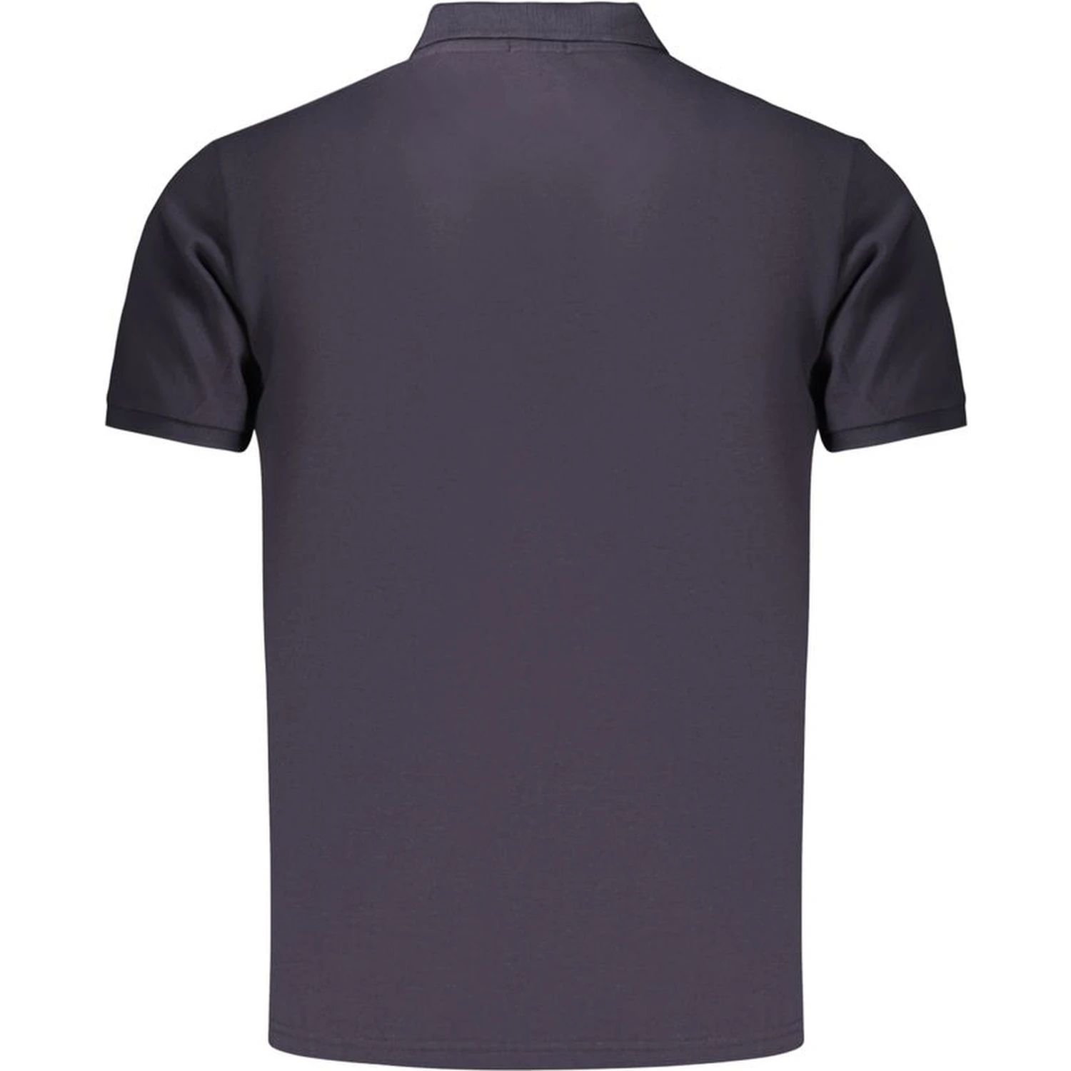 Blue Cotton Men's Polo