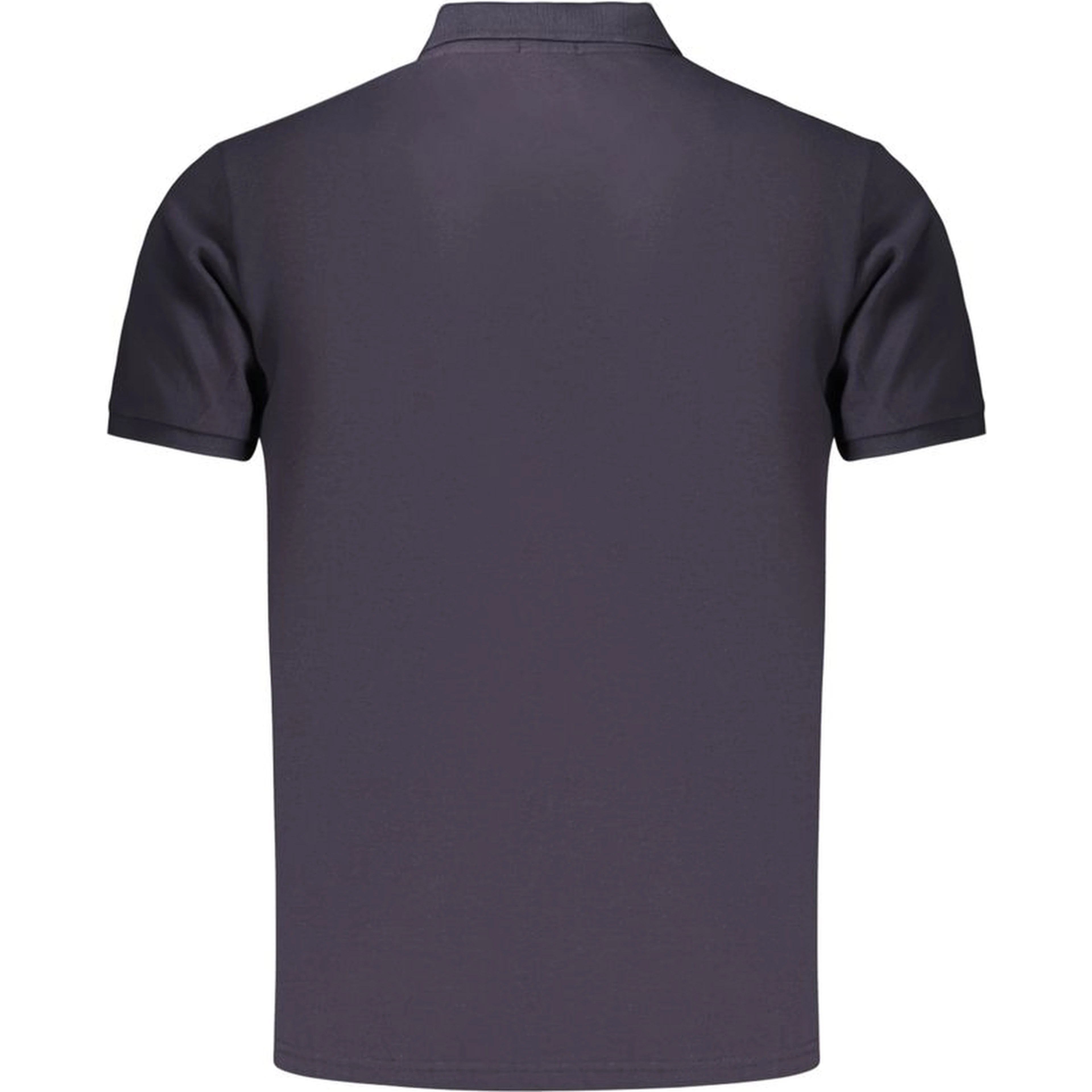 Blue Cotton Men's Polo