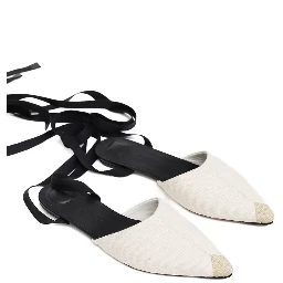 JACQUEMUS Flat shoes Beige