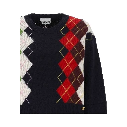 GANNI Sweaters Blue