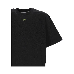 Off White T-shirts and Polos Black