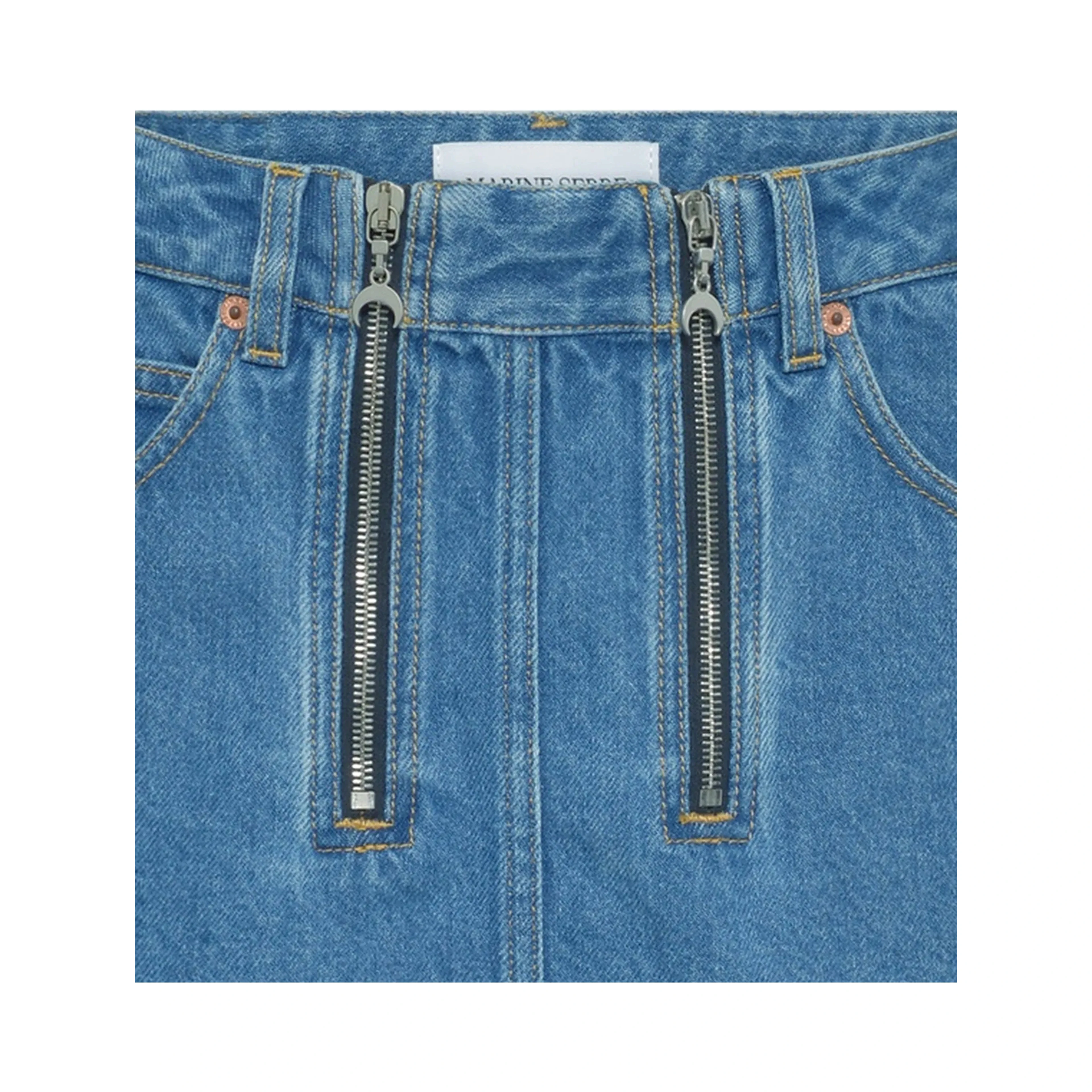 MARINE SERRE Skirts Blue