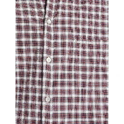Balenciaga Shirts Red/ Navy Blue