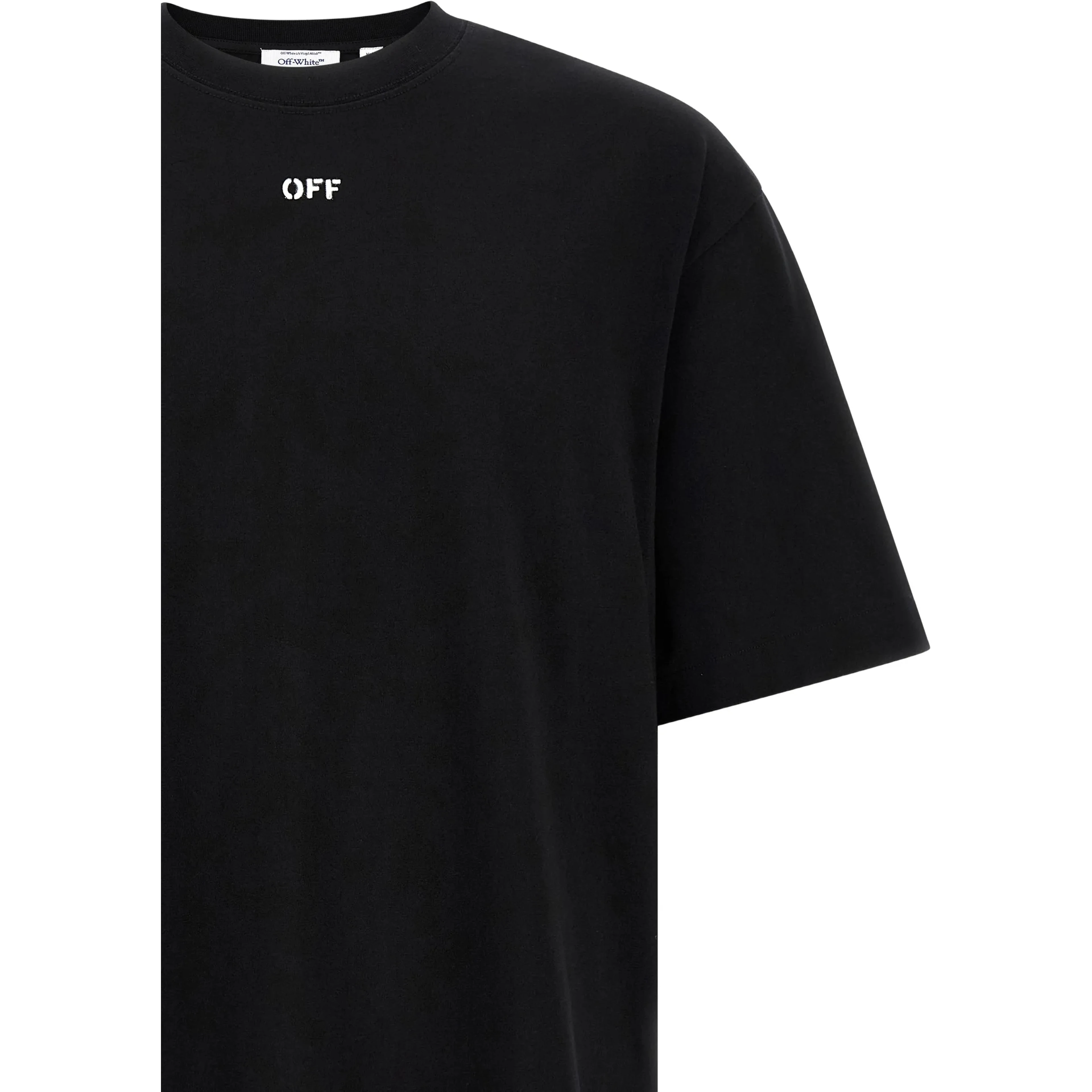 Off White T-shirts and Polos Black