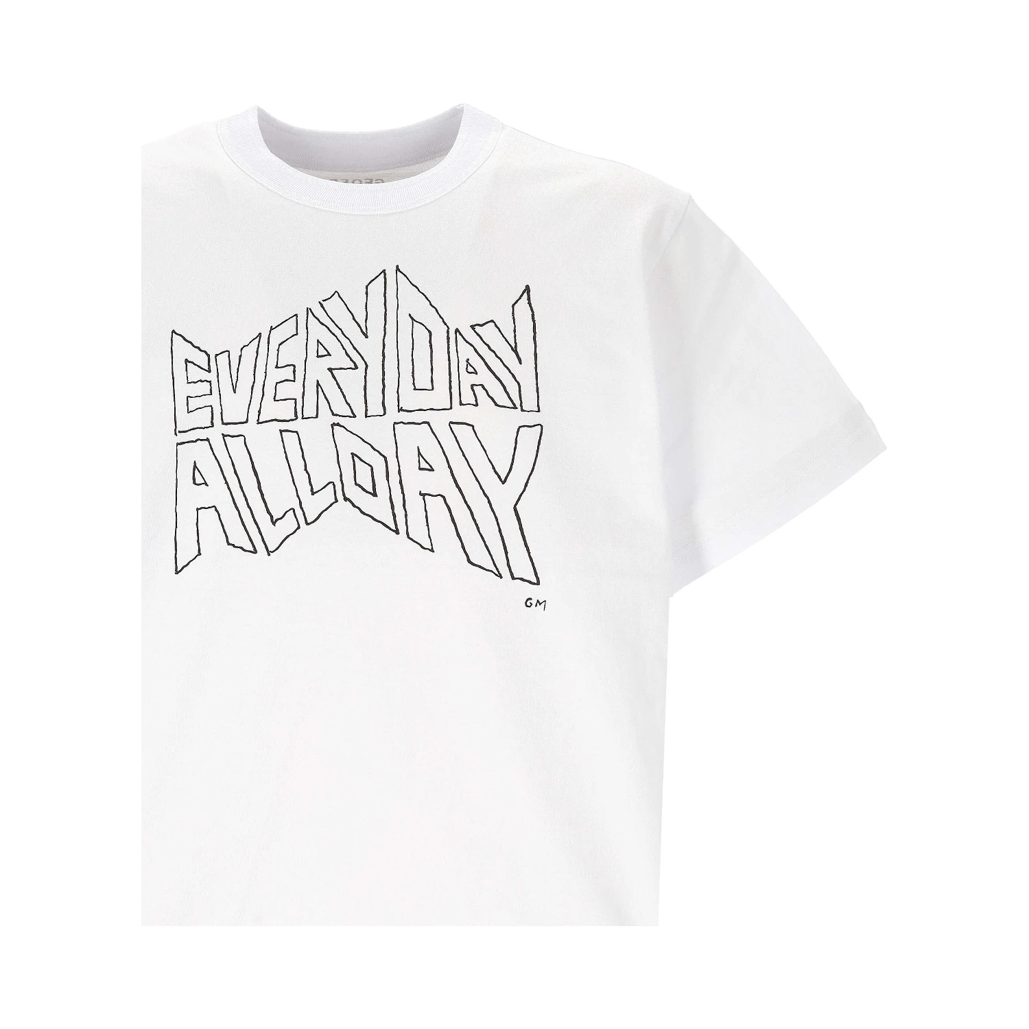 SACAI GEOFF T-shirts and Polos White