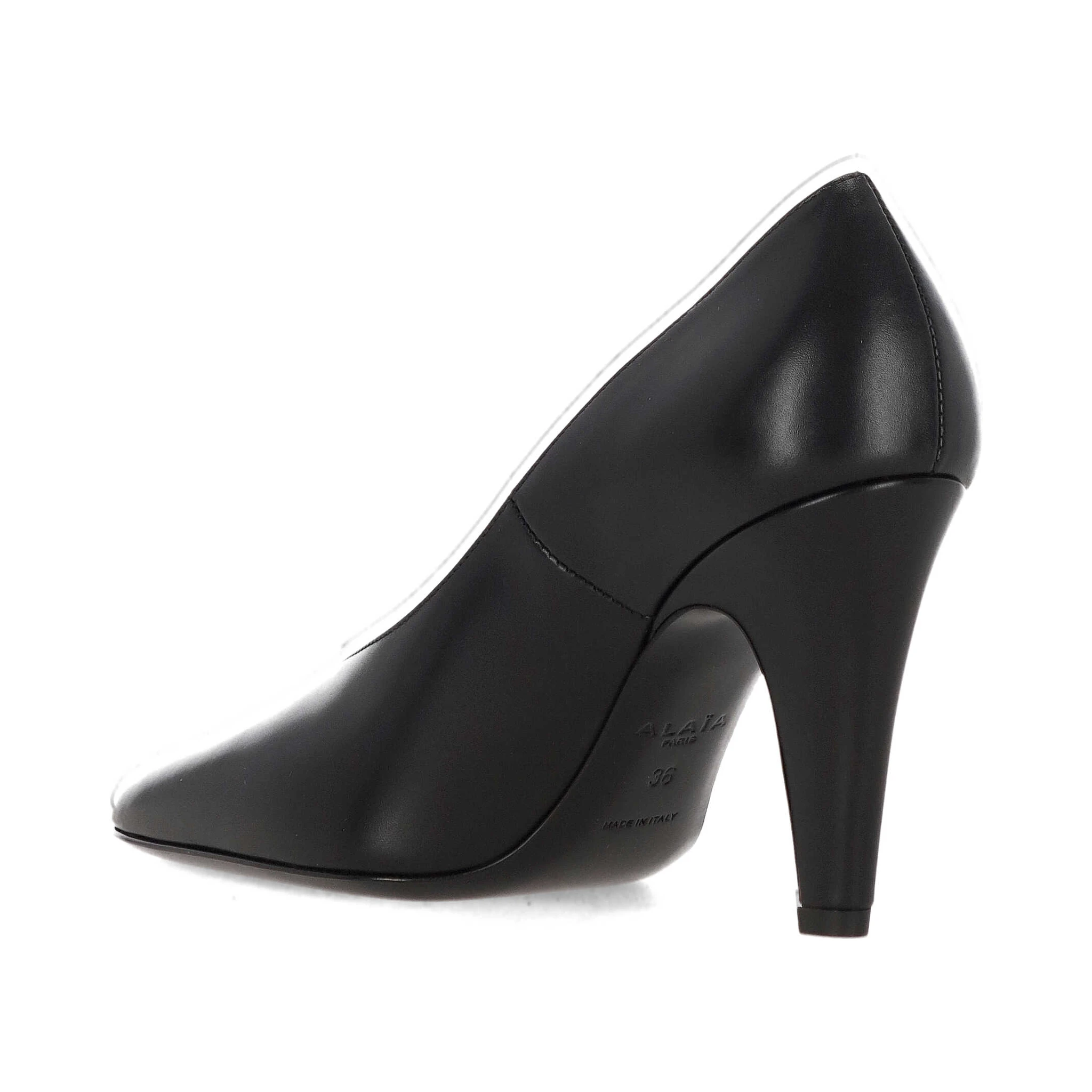 Alaia With Heel Black