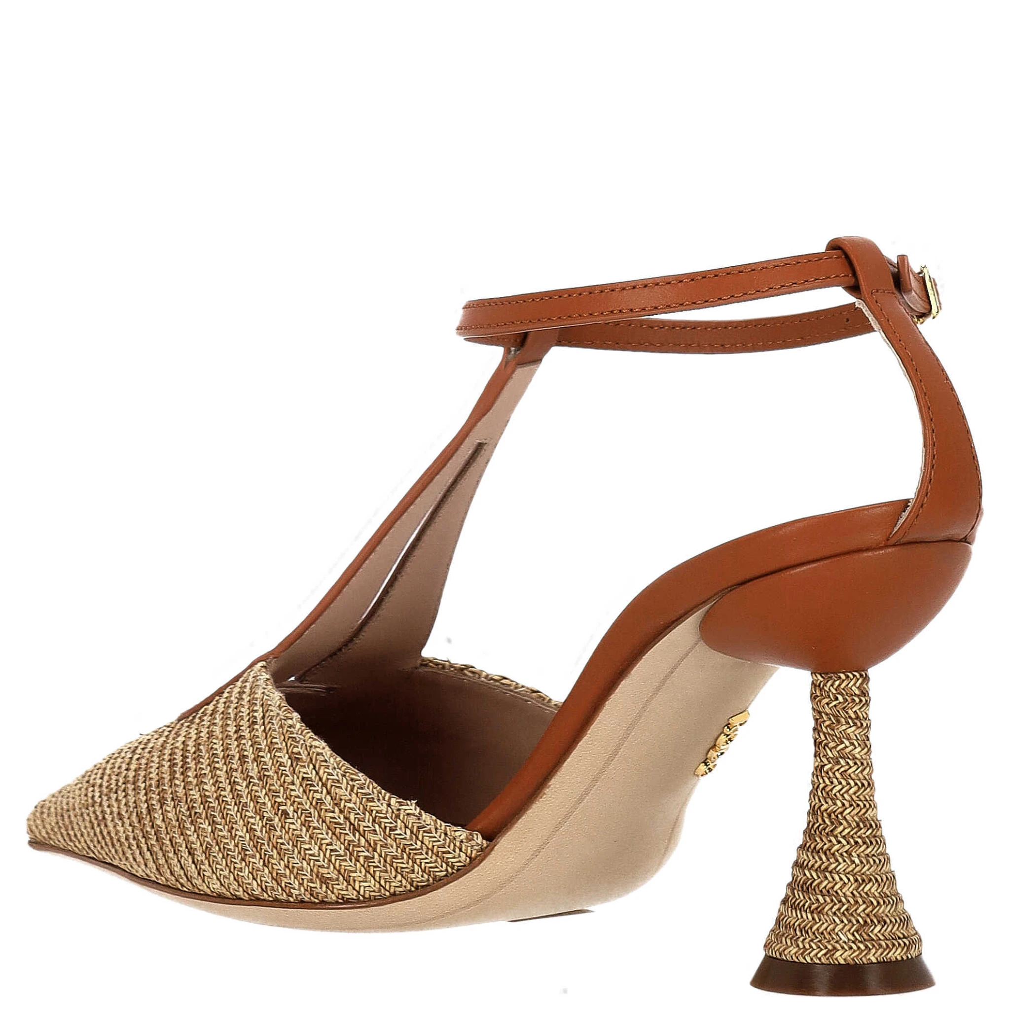 RODO With Heel Leather Brown
