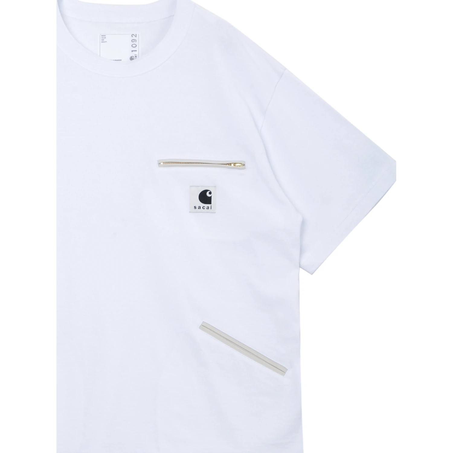 SACAI X CARHARTT WIP T-shirts and Polos White
