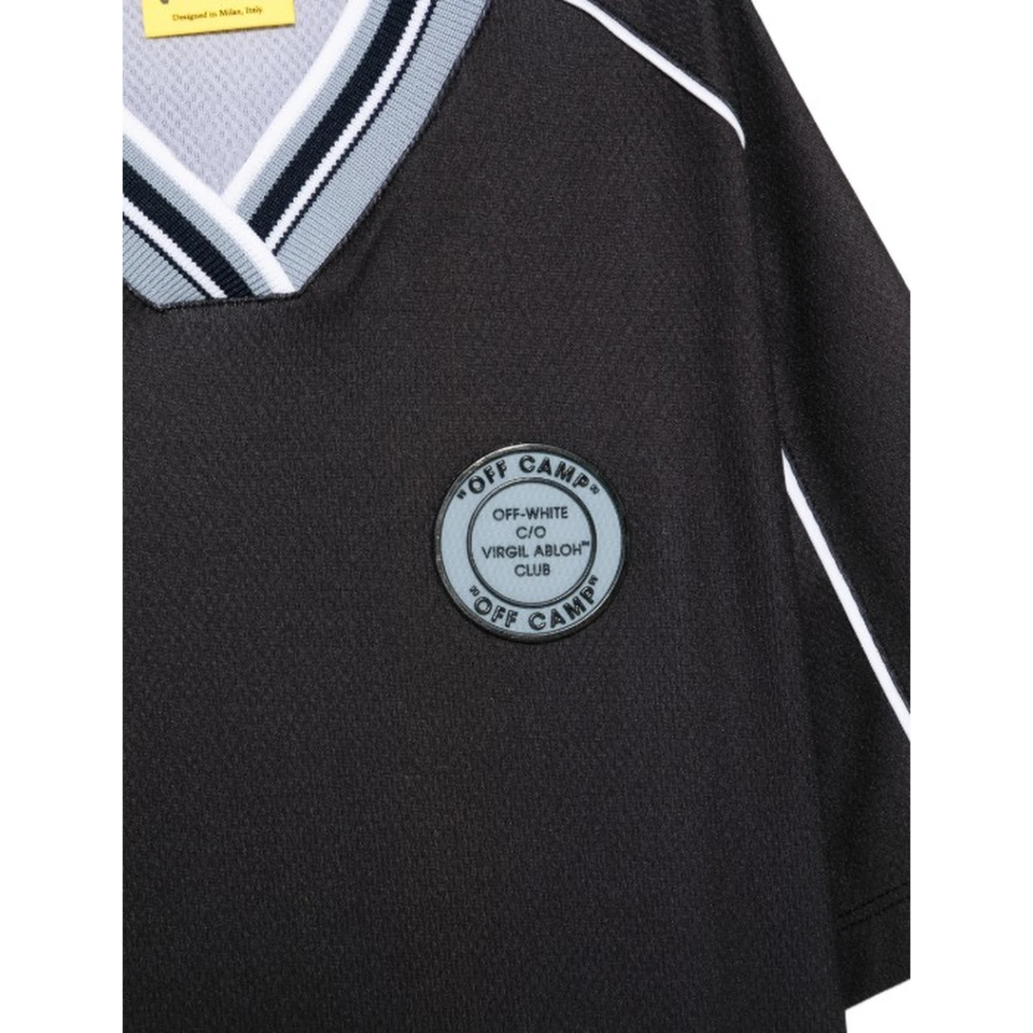 Off White T-shirts and Polos Black