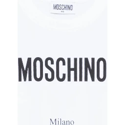 Moschino T-shirts and Polos White