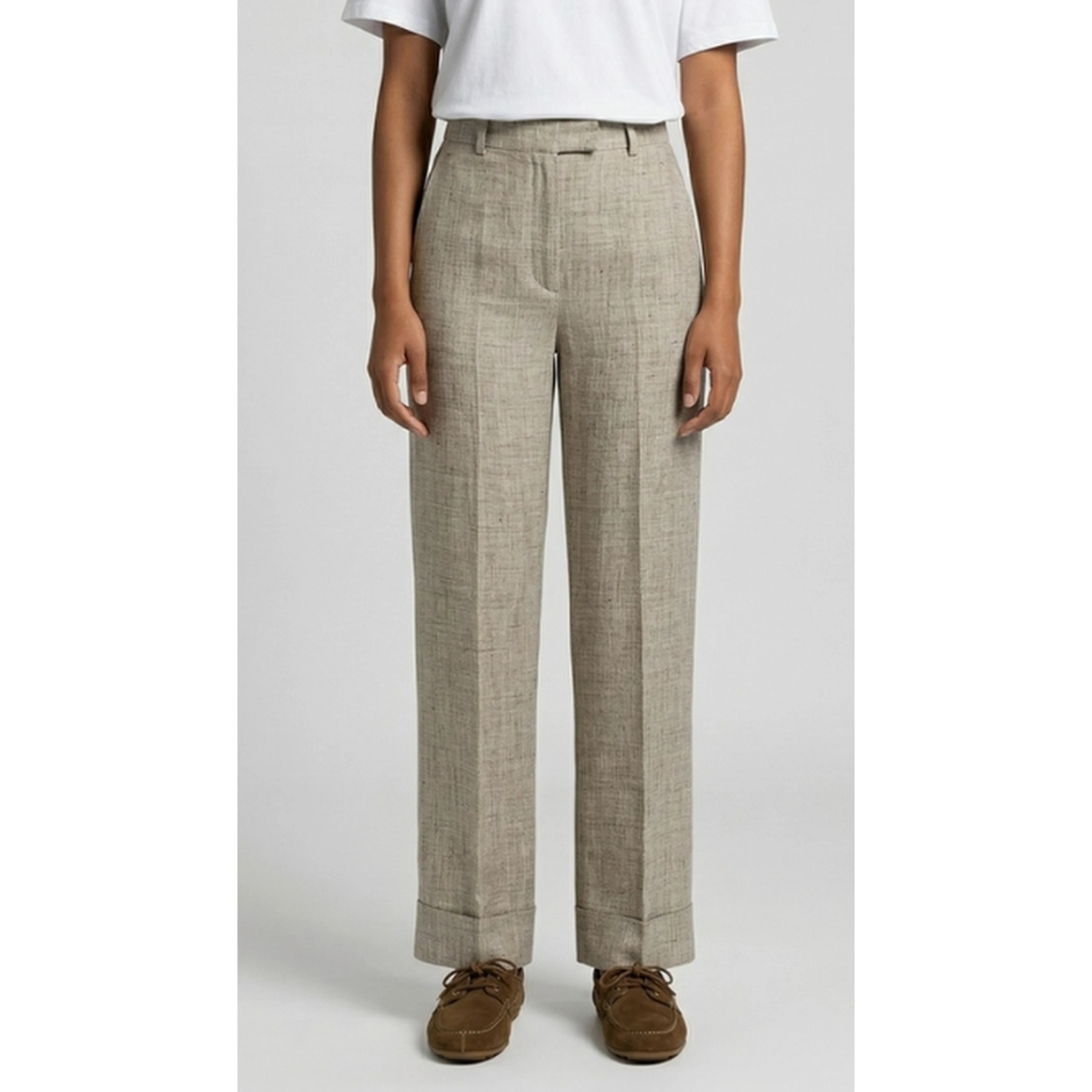 D.EXTERIOR Trousers Clay