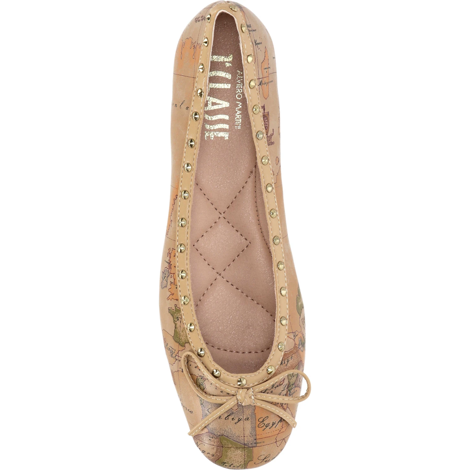 Alviero Martini Flat shoes Natural