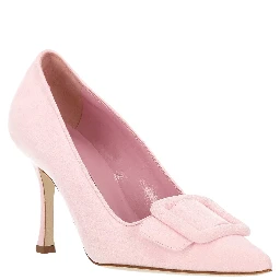 Manolo Blahnik With Heel Pink
