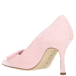 Manolo Blahnik With Heel Pink