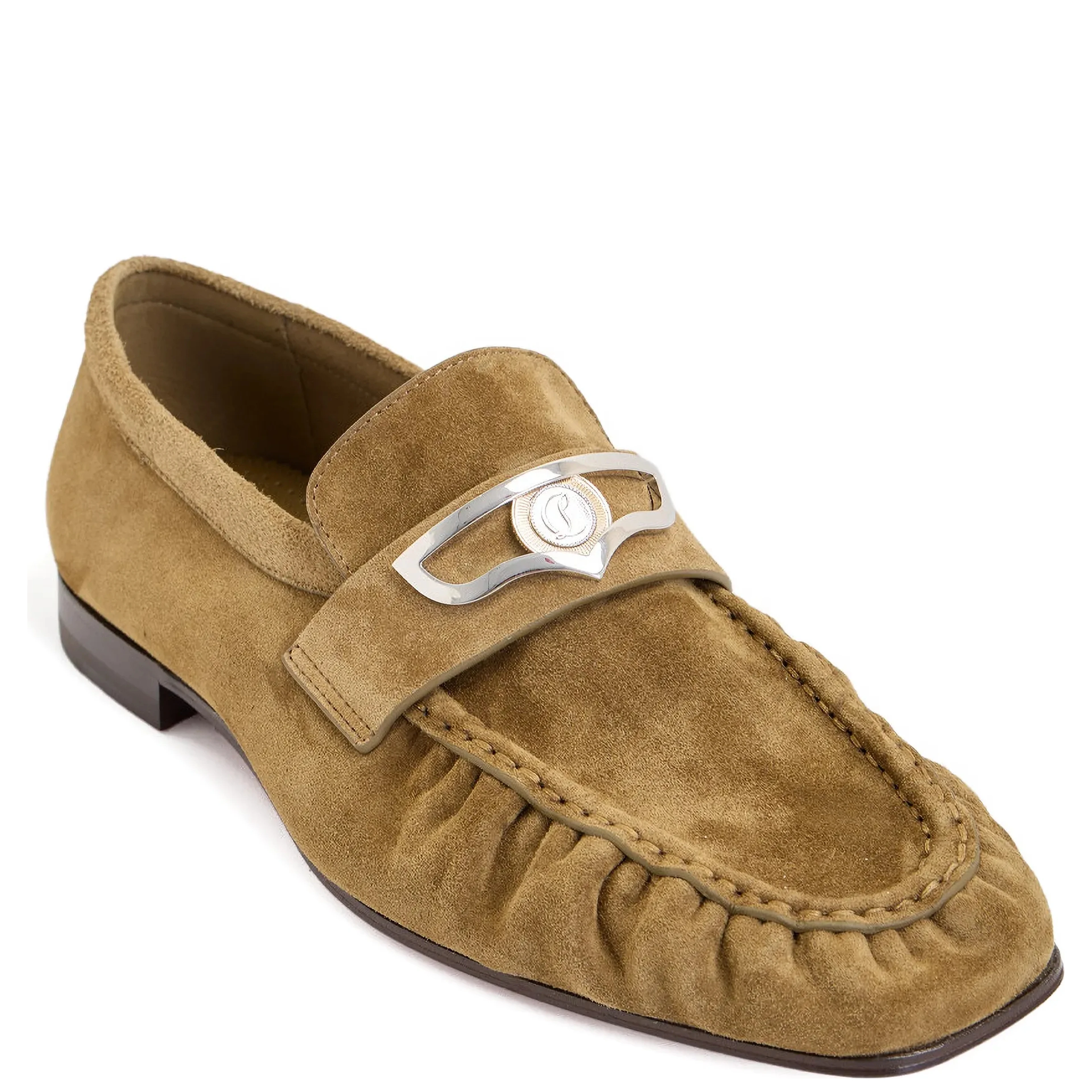 Christian Louboutin Flat shoes Brown