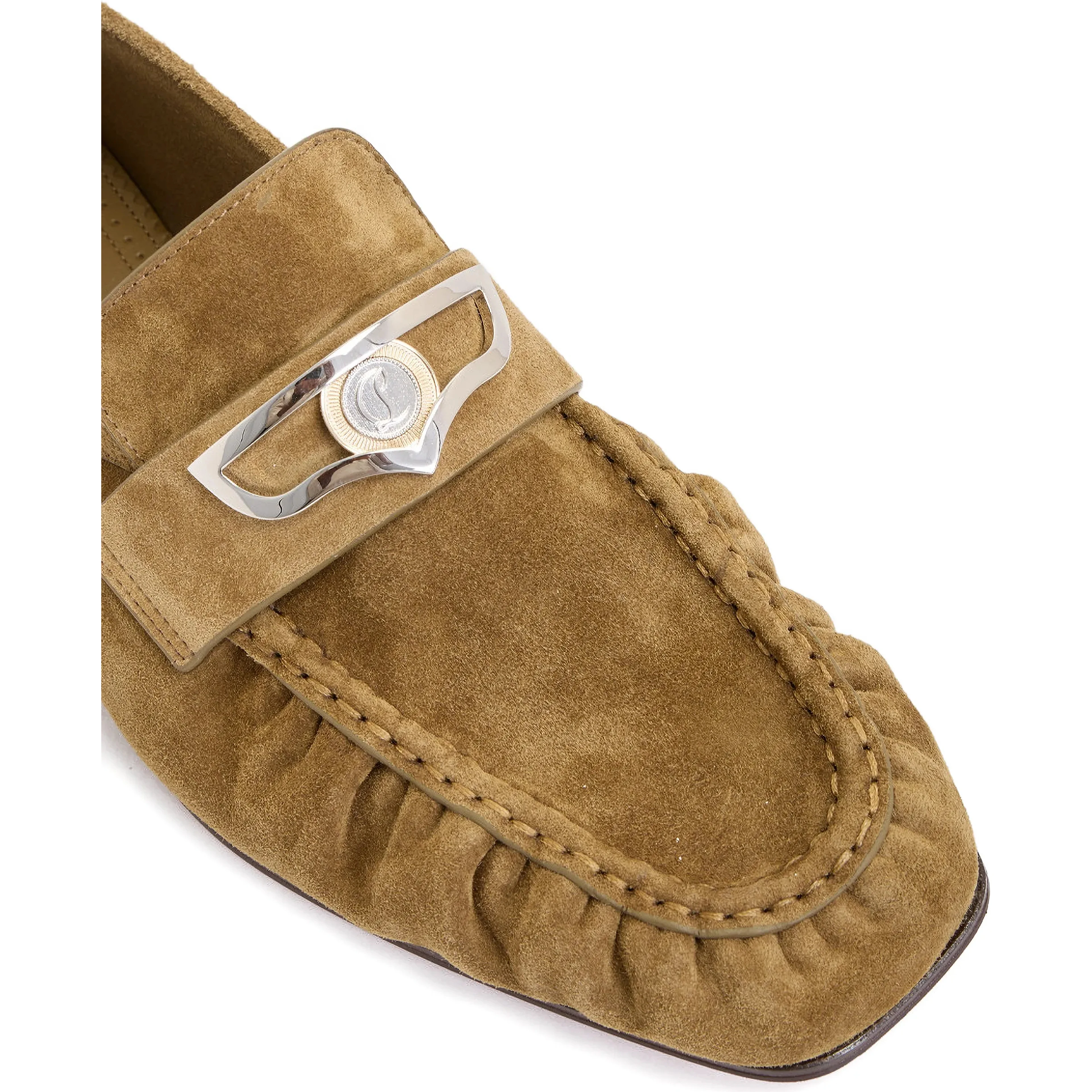 Christian Louboutin Flat shoes Brown
