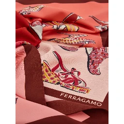 Ferragamo Scarfs Pink/red