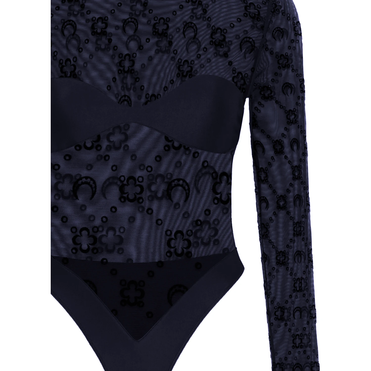 MARINE SERRE Top Blue