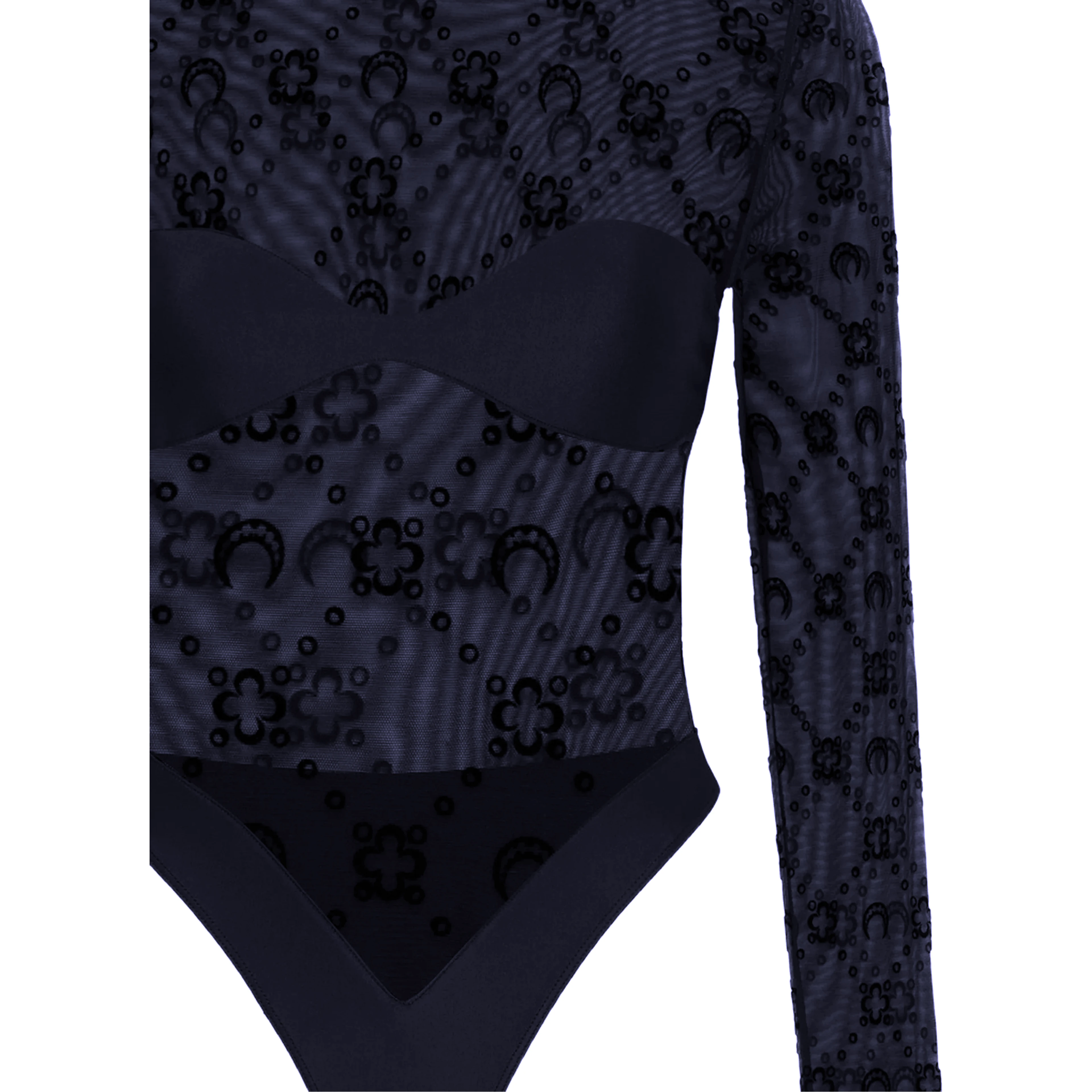 MARINE SERRE Top Blue