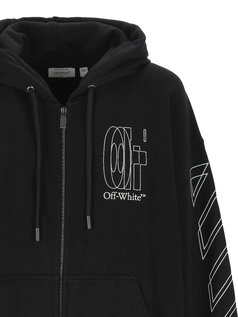 Off White Sweaters Black