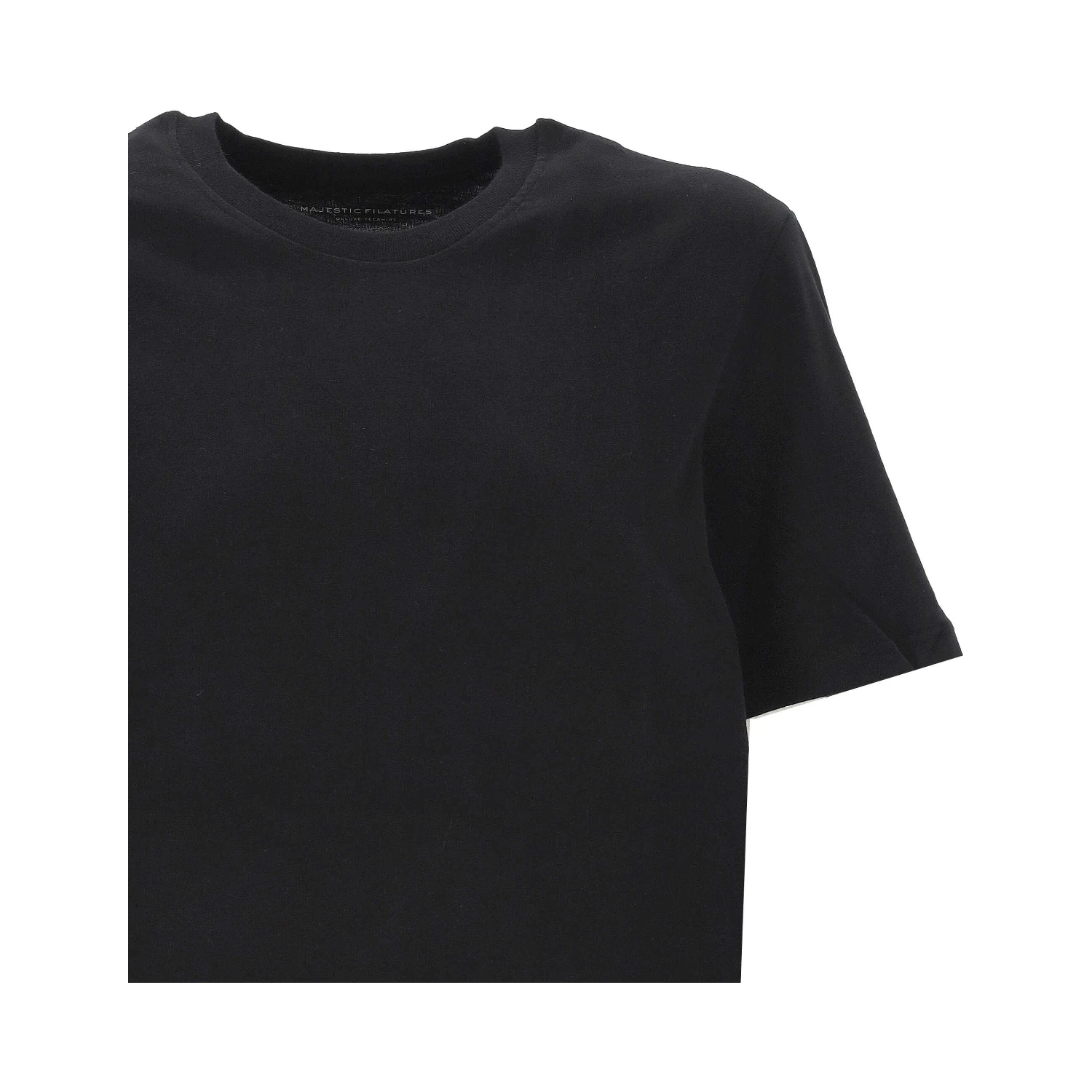 Majestic Filatures T-shirts and Polos Black