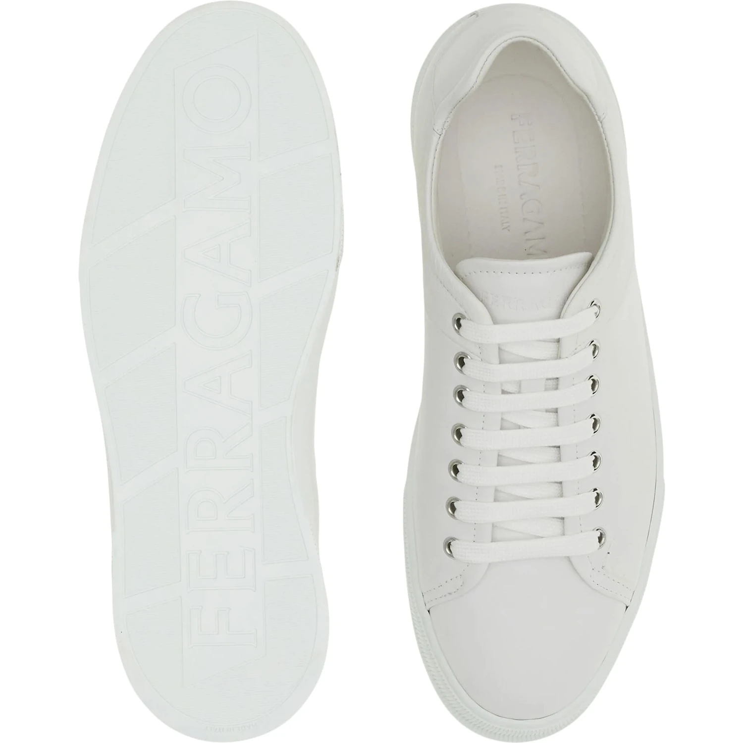 Ferragamo Sneakers White