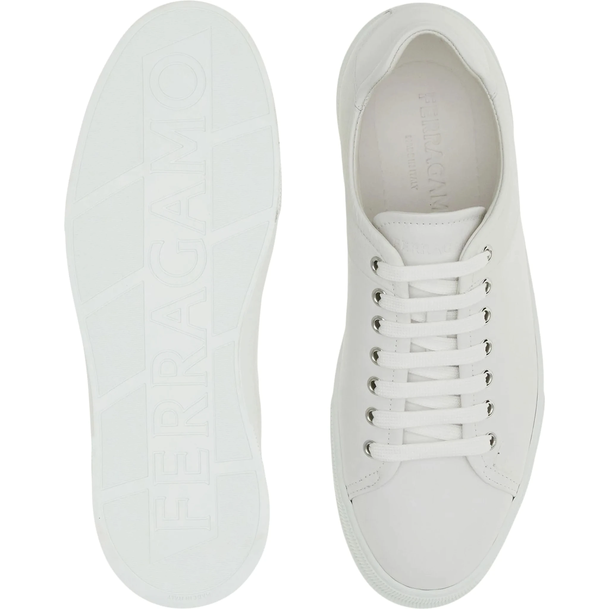 Ferragamo Sneakers White