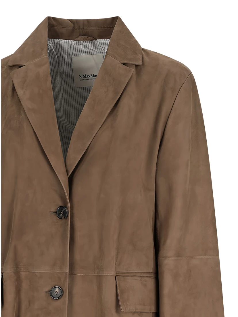 S Max Mara Jackets Brown