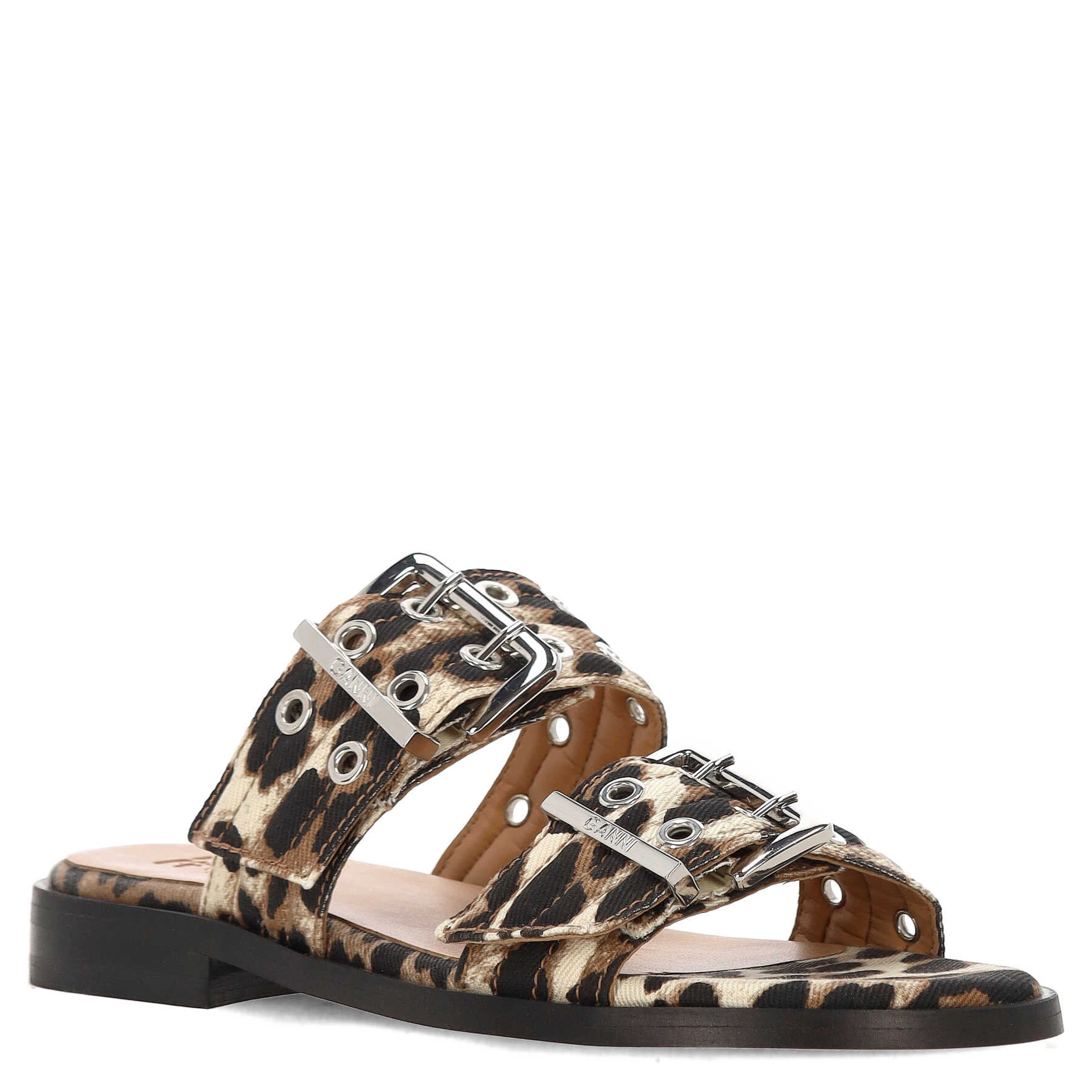 GANNI Sandals Brown