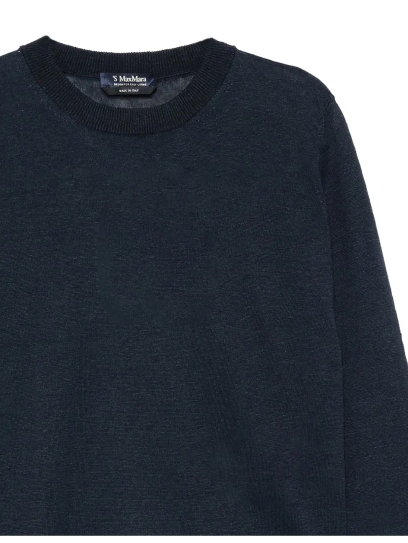 S Max Mara Sweaters Blue