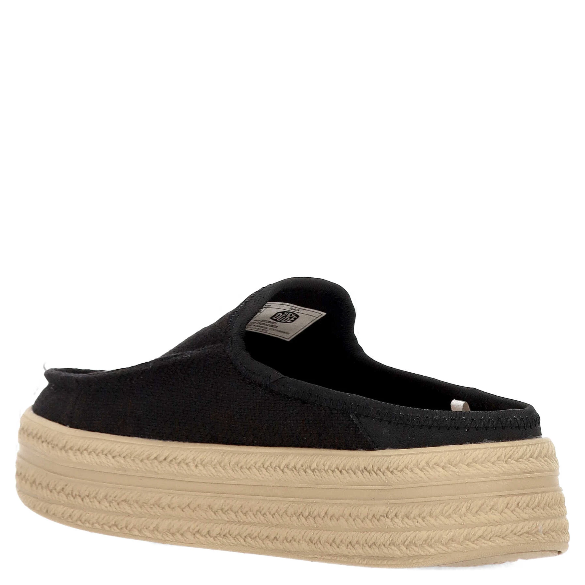 HEY DUDE Flat shoes Black