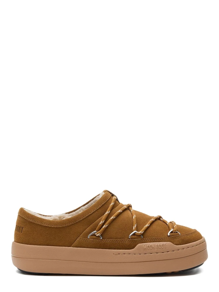 Moon Boot Flat shoes Brandy