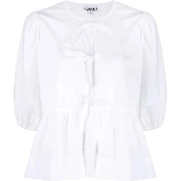 GANNI Shirts White