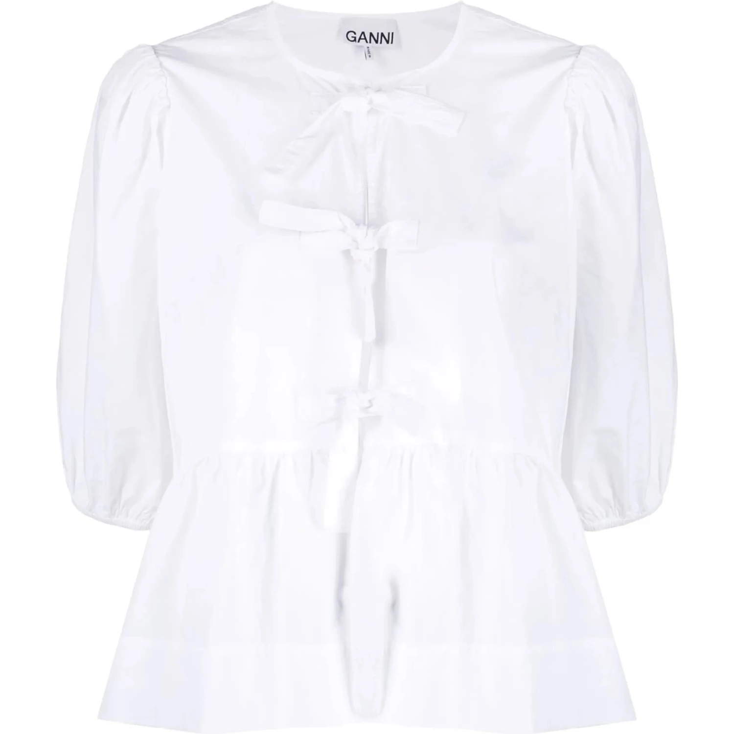 GANNI Shirts White