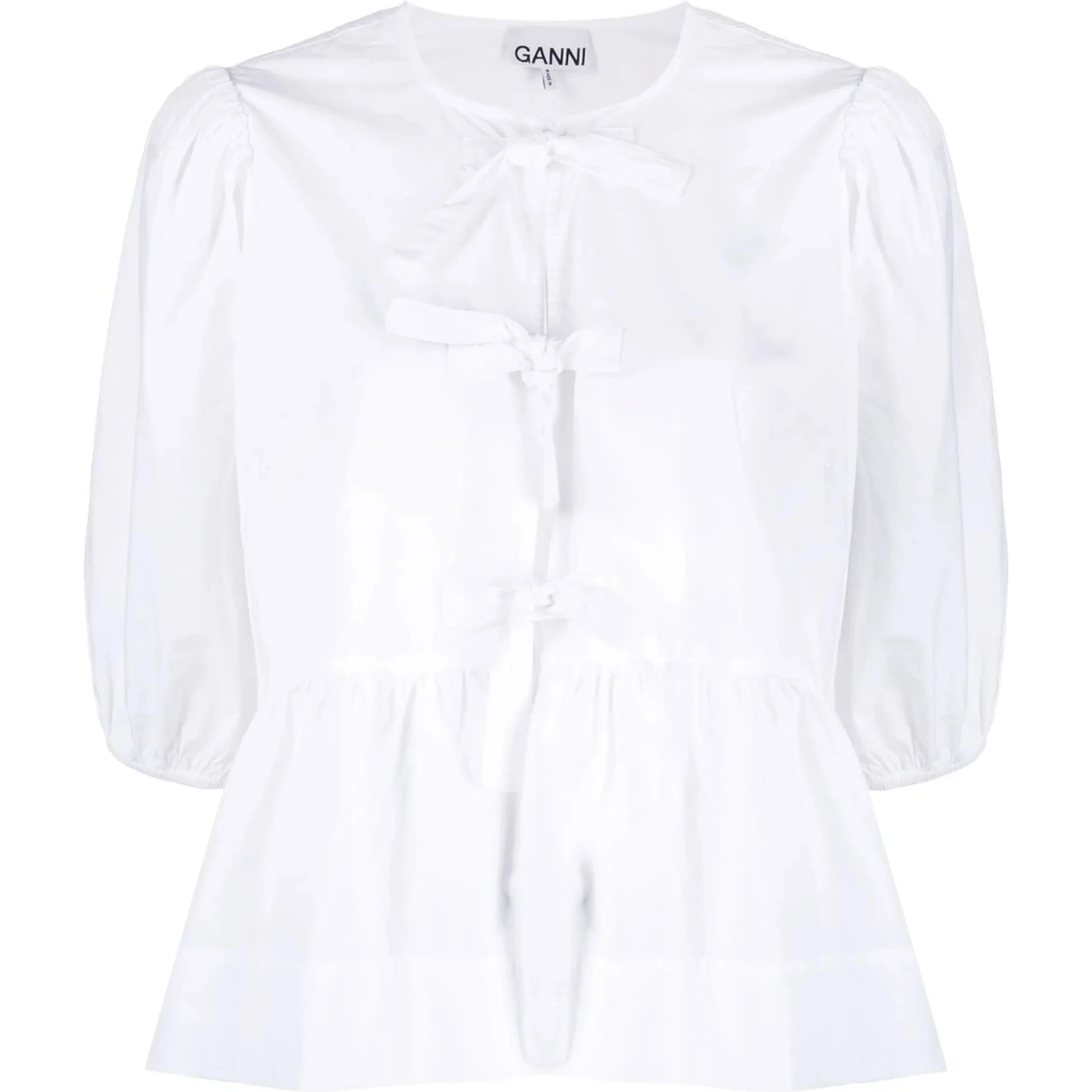GANNI Shirts White
