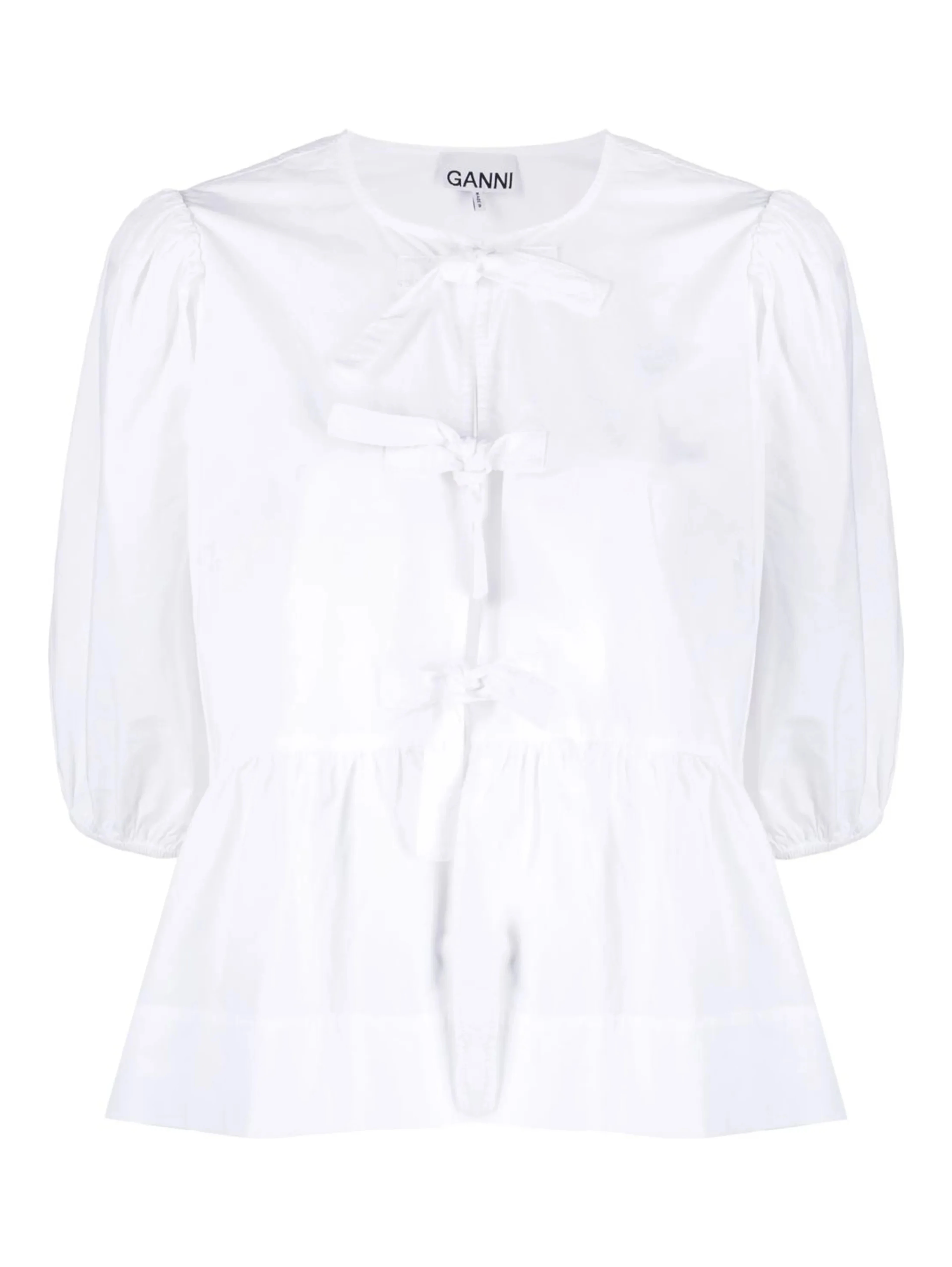 GANNI Shirts White