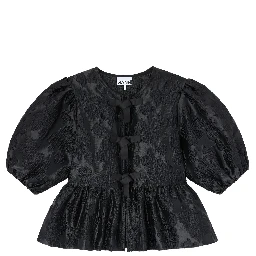 GANNI Shirts Black