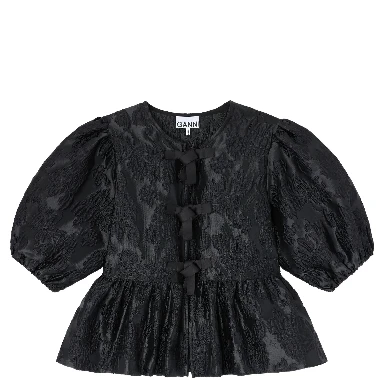 GANNI Shirts Black