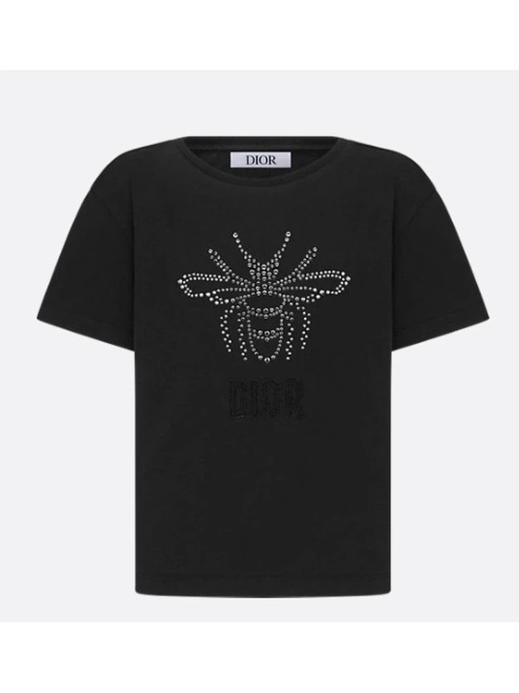Baby Dior T-shirts and Polos Black