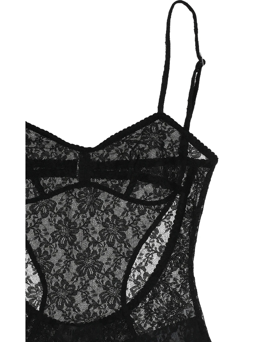 The Attico Top Black
