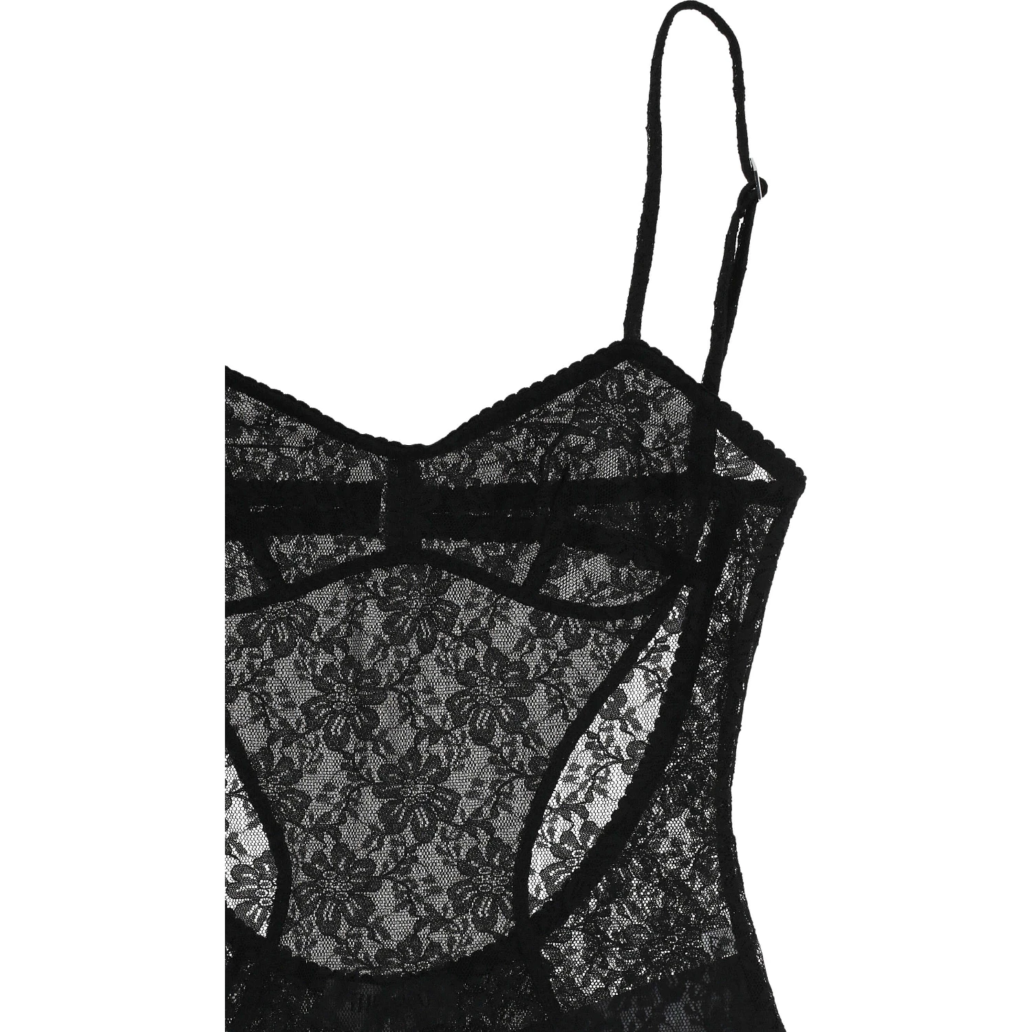 The Attico Top Black