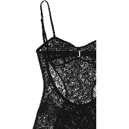 The Attico Top Black