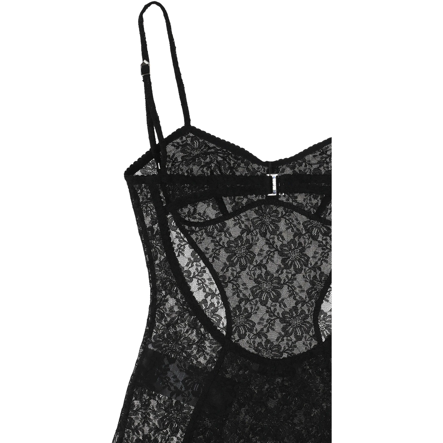 The Attico Top Black