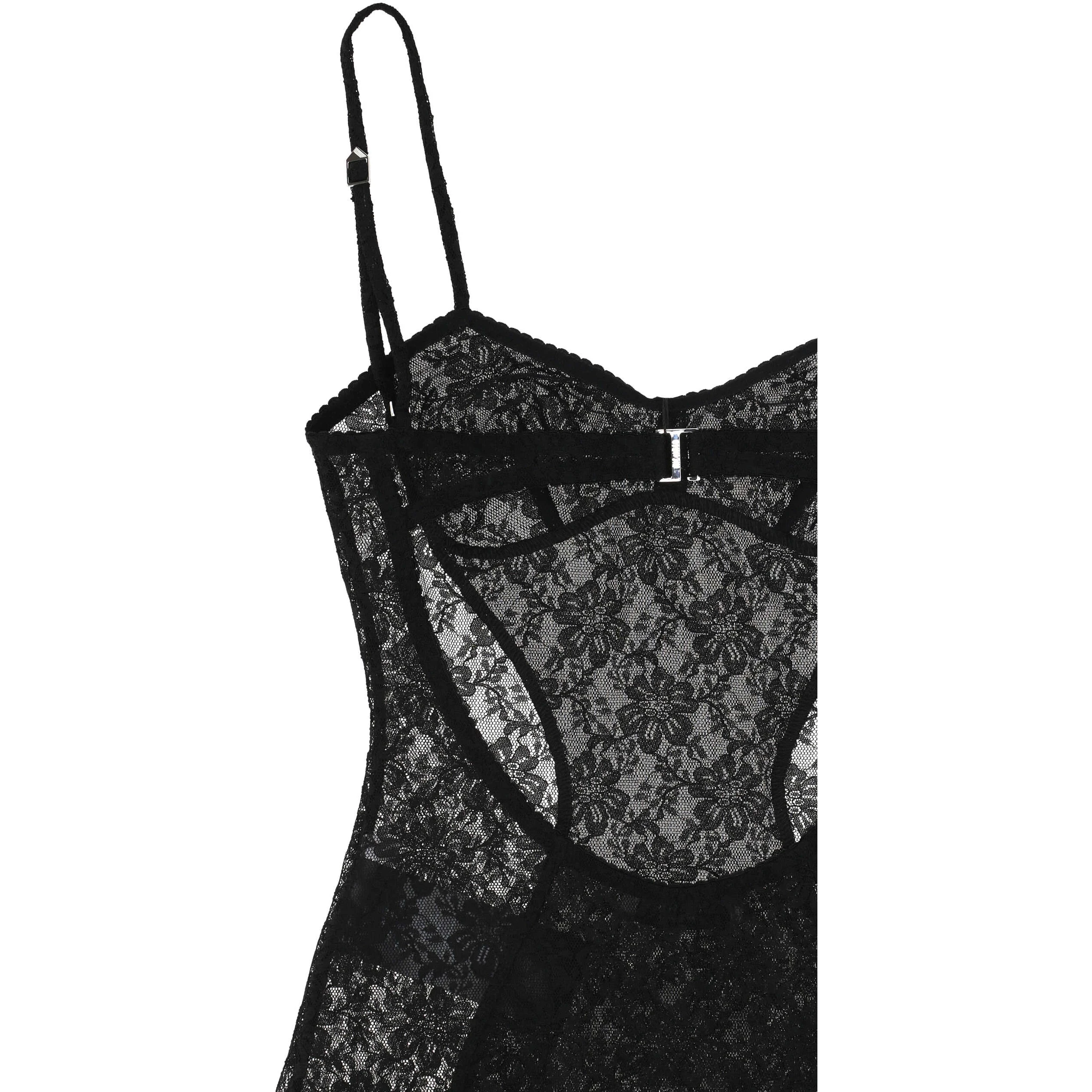 The Attico Top Black