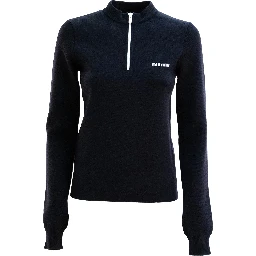 Miu Miu Sweaters Blue
