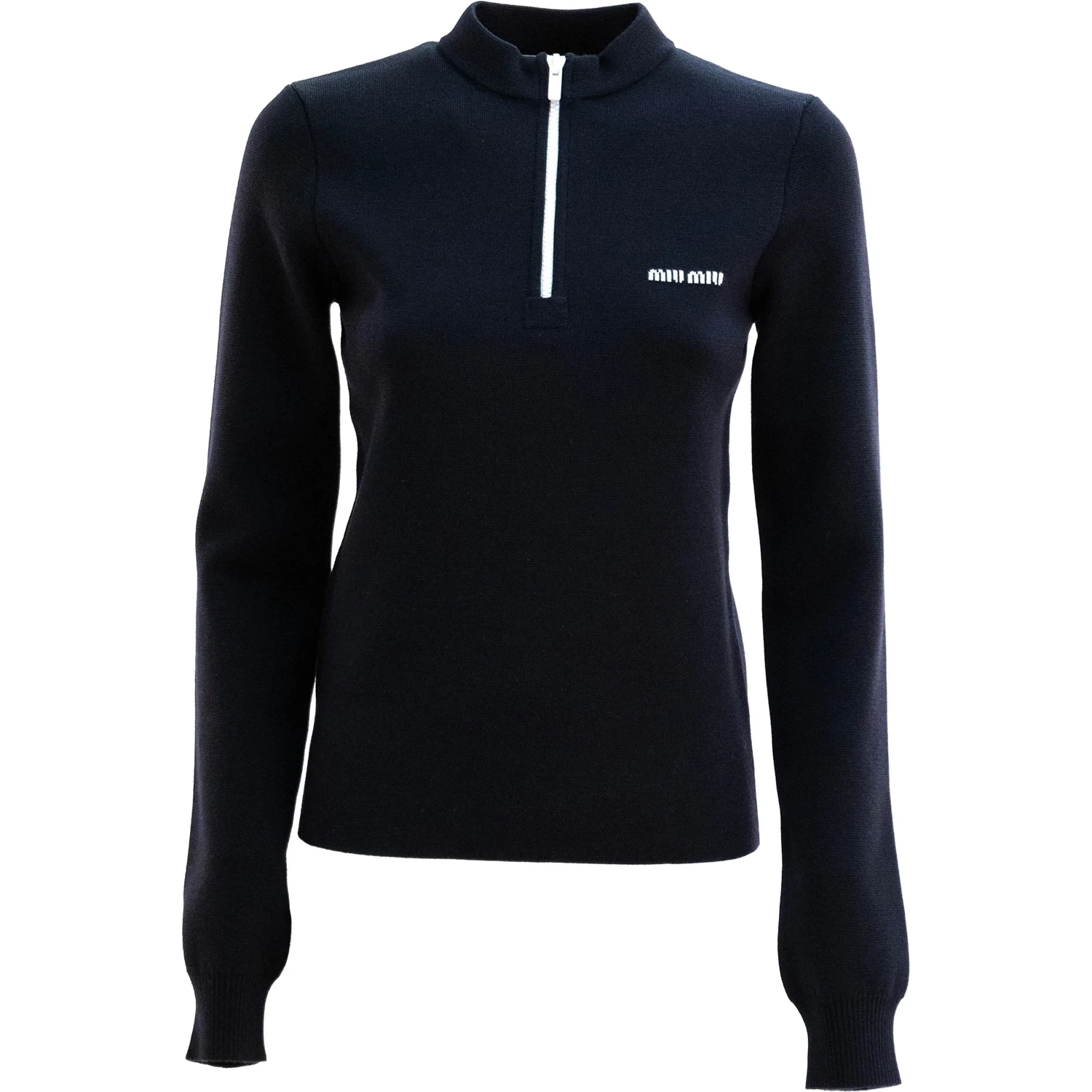 Miu Miu Sweaters Blue