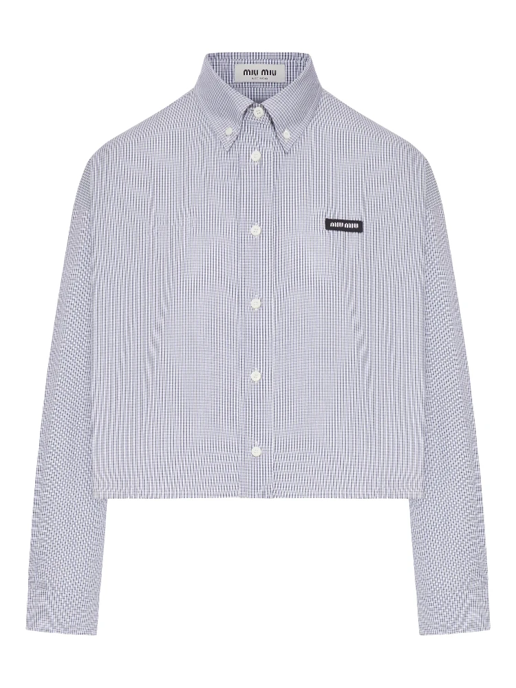 Miu Miu Shirts Blue